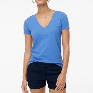 J.Crew 3" Classic Navy Chino Shorts - Size 4 (NWOT)